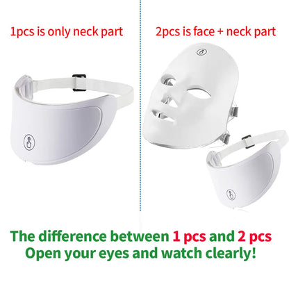 LED Face Neck Beauty Mask