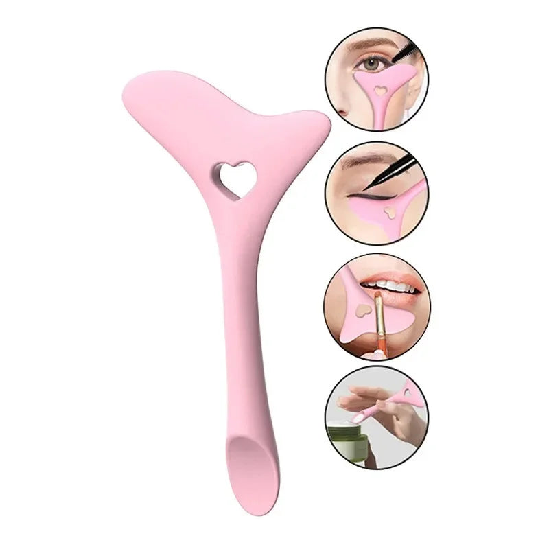 Reusable Silicone Eyeliner Stencil Wing Tool