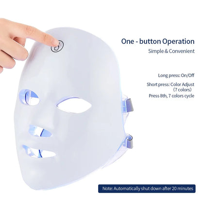 LED Face Neck Beauty Mask