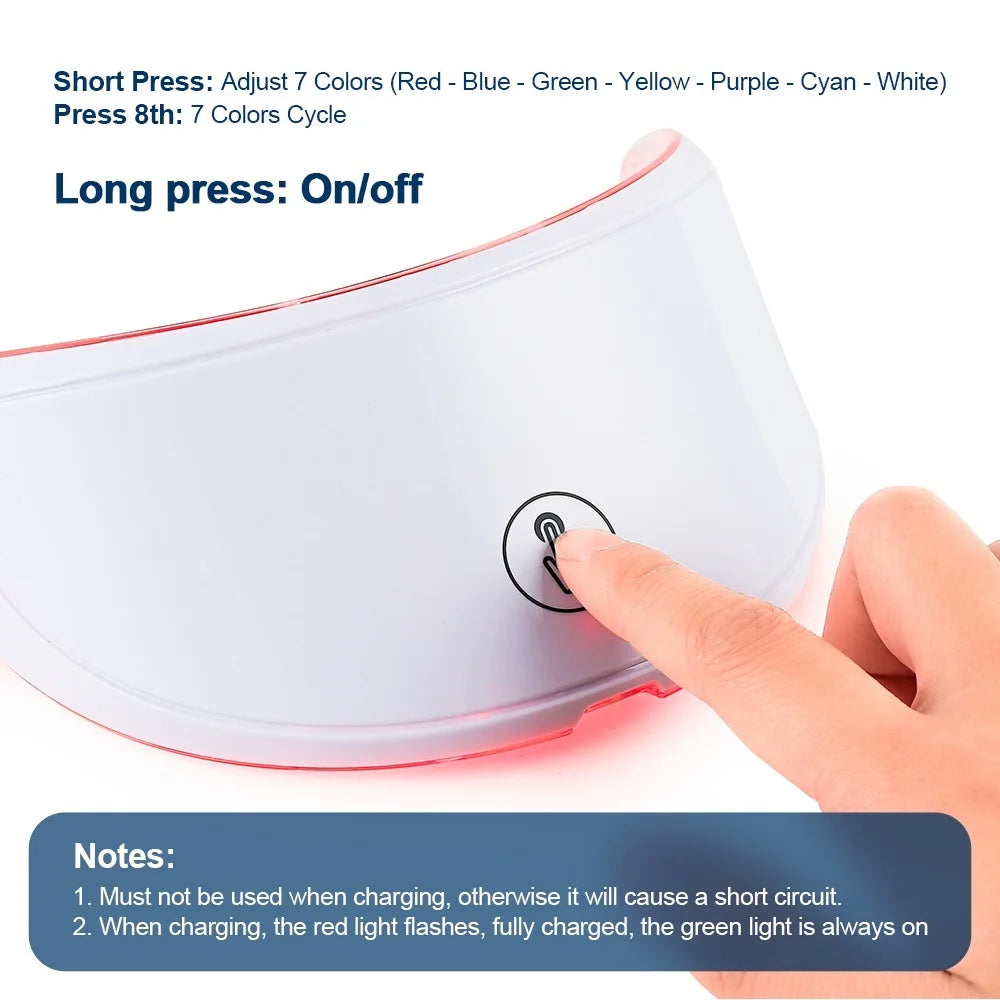 LED Face Neck Beauty Mask