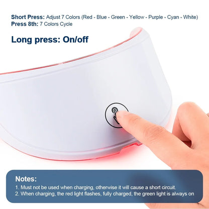 LED Face Neck Beauty Mask