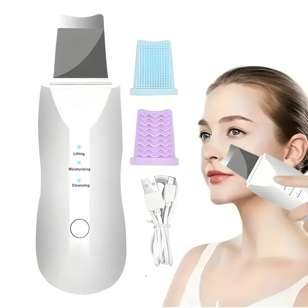 Deep Vibrating Skin Scrubber Facial Cleaner