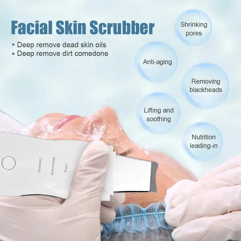 Deep Vibrating Skin Scrubber Facial Cleaner