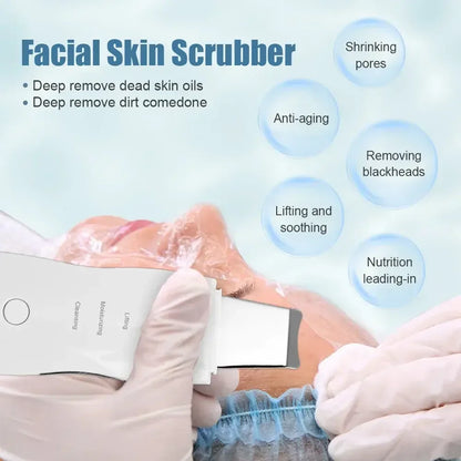 Deep Vibrating Skin Scrubber Facial Cleaner