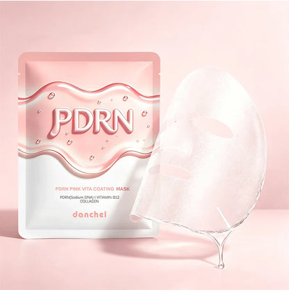 PDRN Vitamin B12 Coating Mask Barrier Repair High Purity Salmon DNA PDRN Improve Elasticity Evens Tone Deep Moisturizing Mask