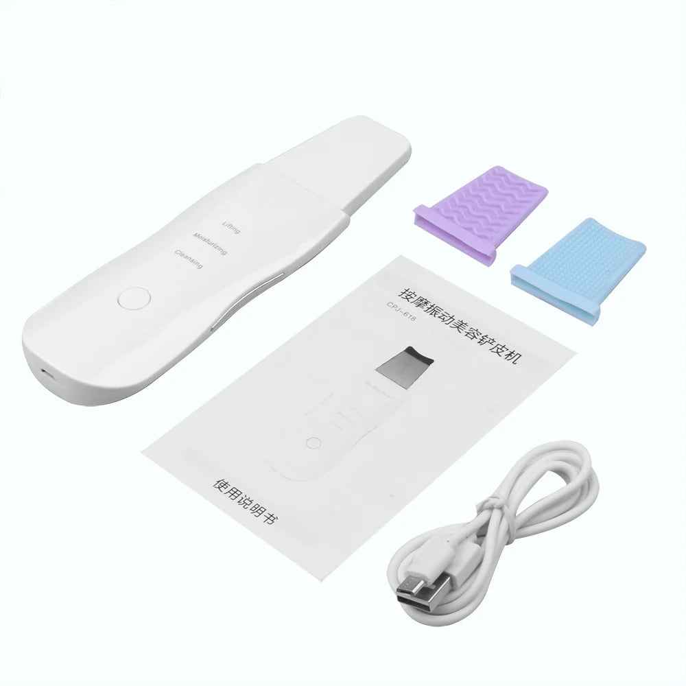 Deep Vibrating Skin Scrubber Facial Cleaner